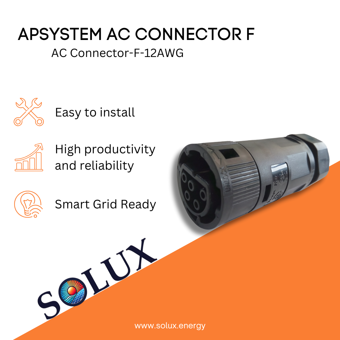 This is an image of APSystems AC Connector-F-12AWG AC Cable Connector - Female